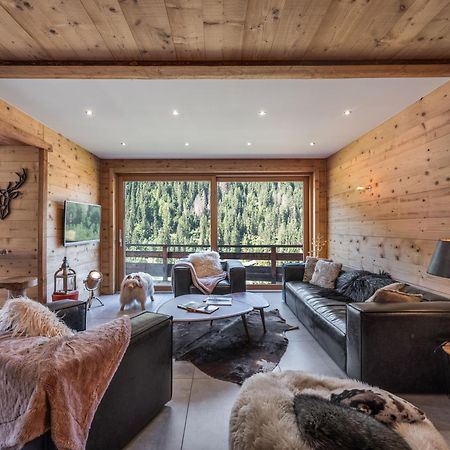 Chalet 1100 - Bo Immobilier Chatel - A Mi-Chemin Du Centre Et Du Linga - Jacuzzi Sauna Et Cheminee Екстериор снимка