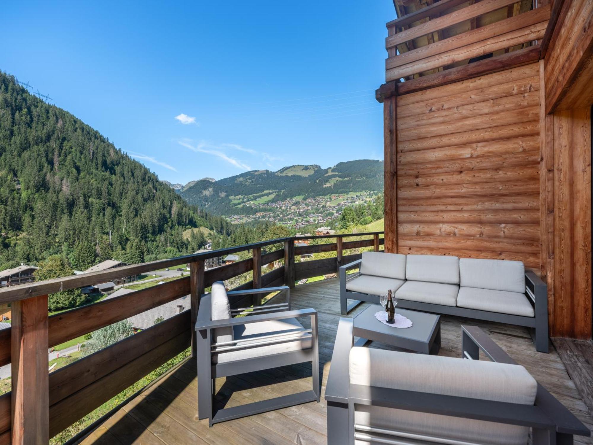 Chalet 1100 - Bo Immobilier Chatel - A Mi-Chemin Du Centre Et Du Linga - Jacuzzi Sauna Et Cheminee Екстериор снимка
